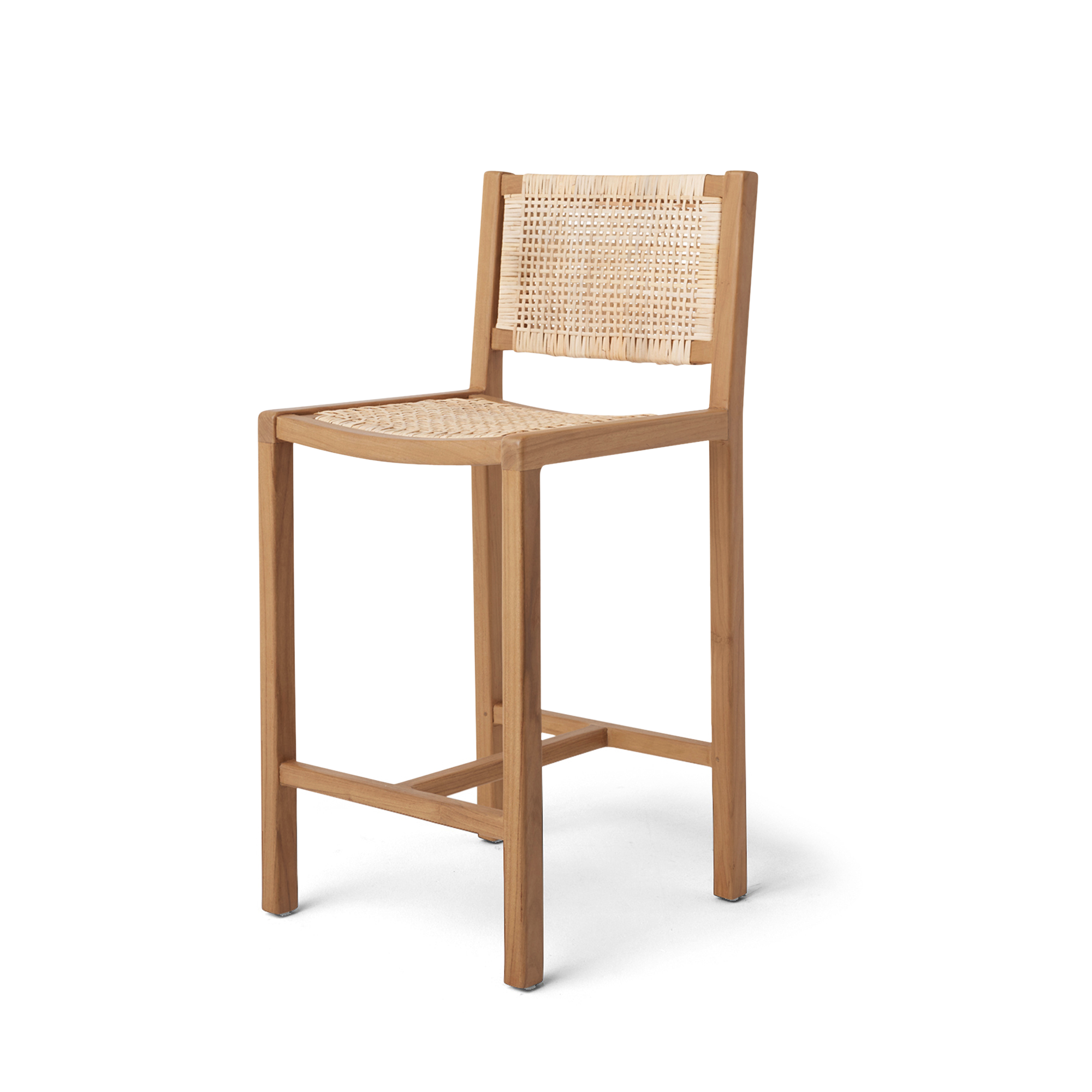 Woven rattan 2025 stool