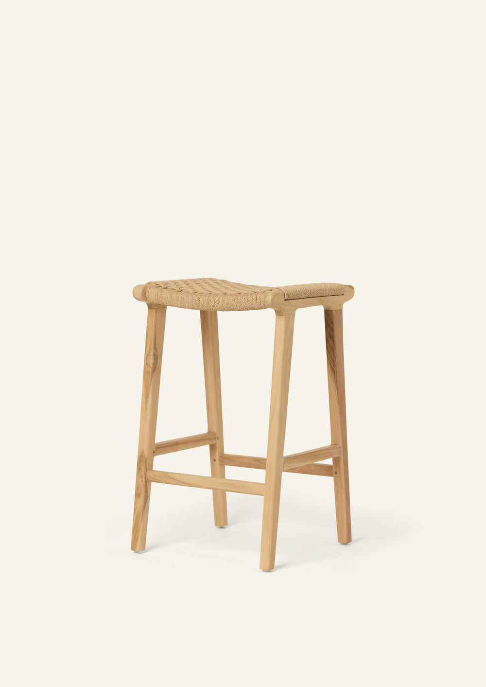 Bali Backless Counter Stool in Paper Cord