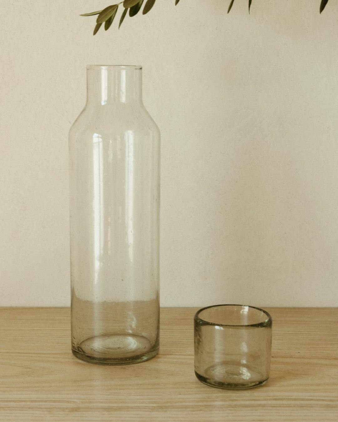 Luna Recycled Carafe and Glass Set