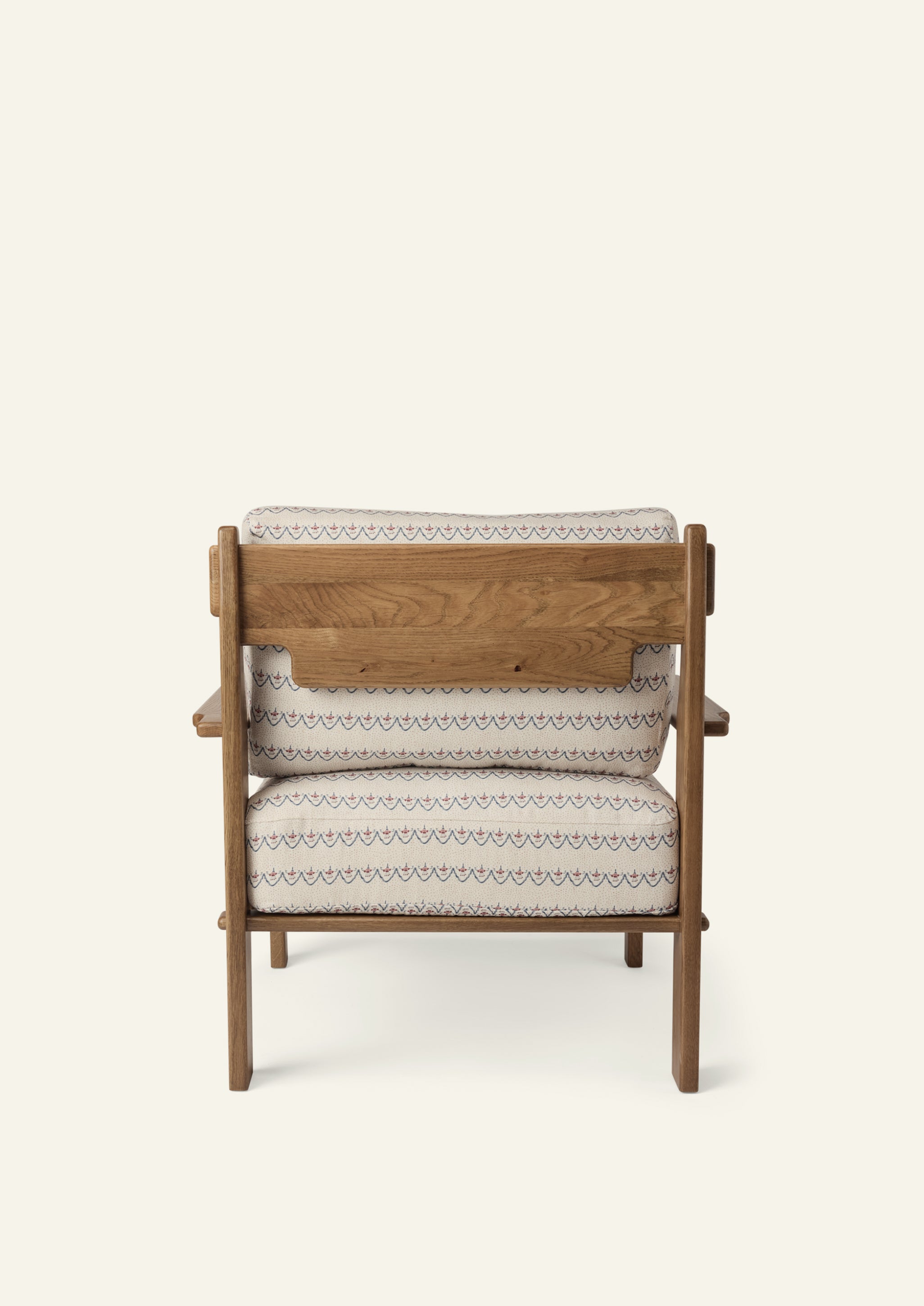 Leela Lounge Chair in Neutral Arches – Hati Home