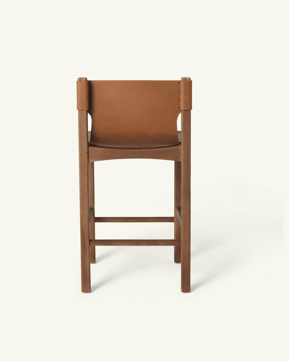 open box - henrik stool in cherry