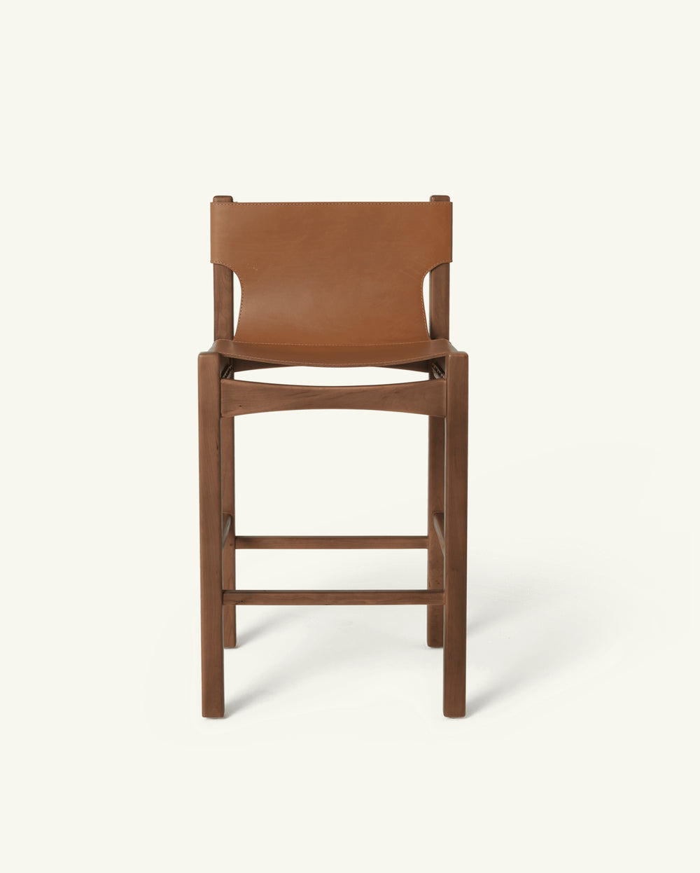 open box - henrik stool in cherry