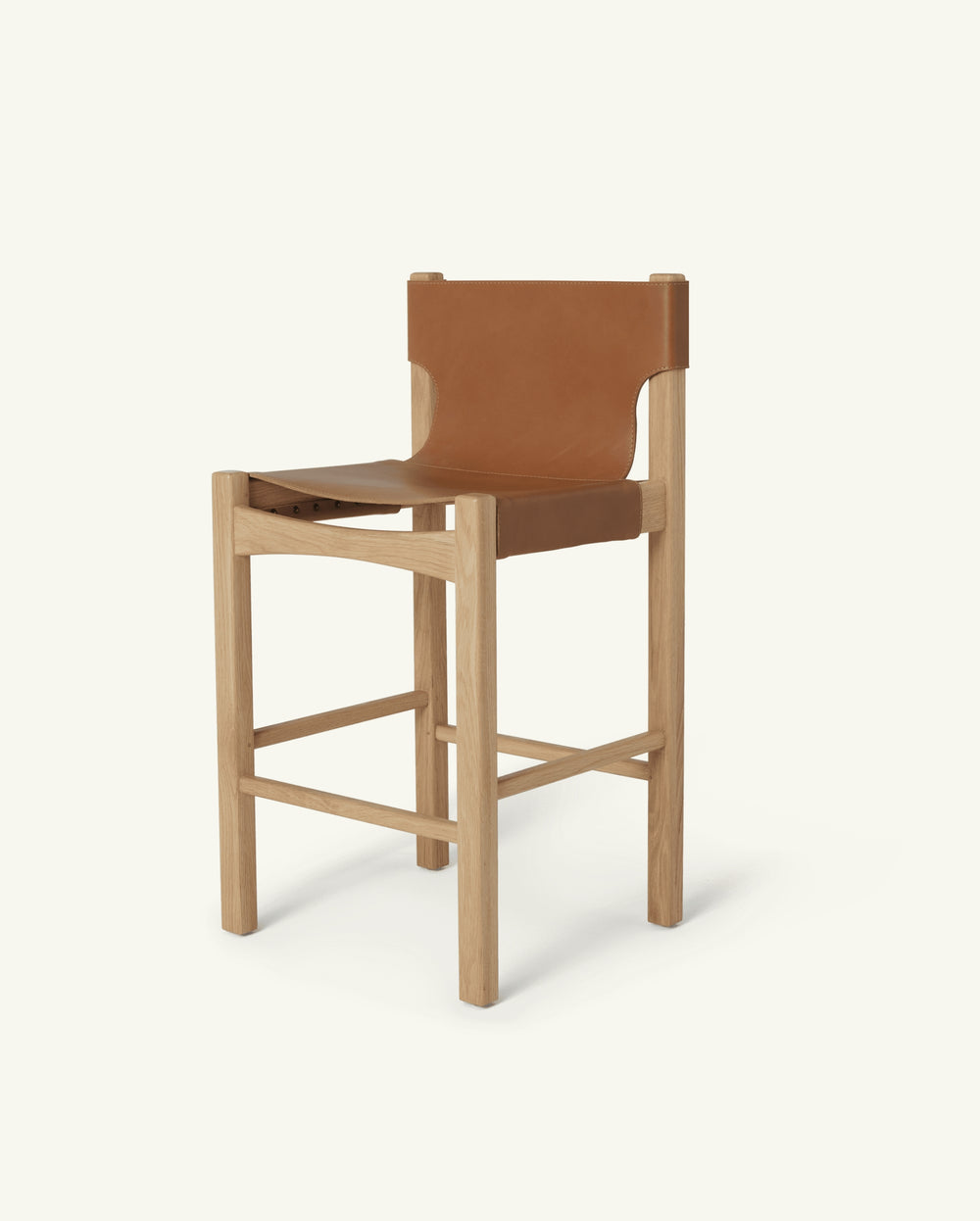 open box - henrik stool in oak