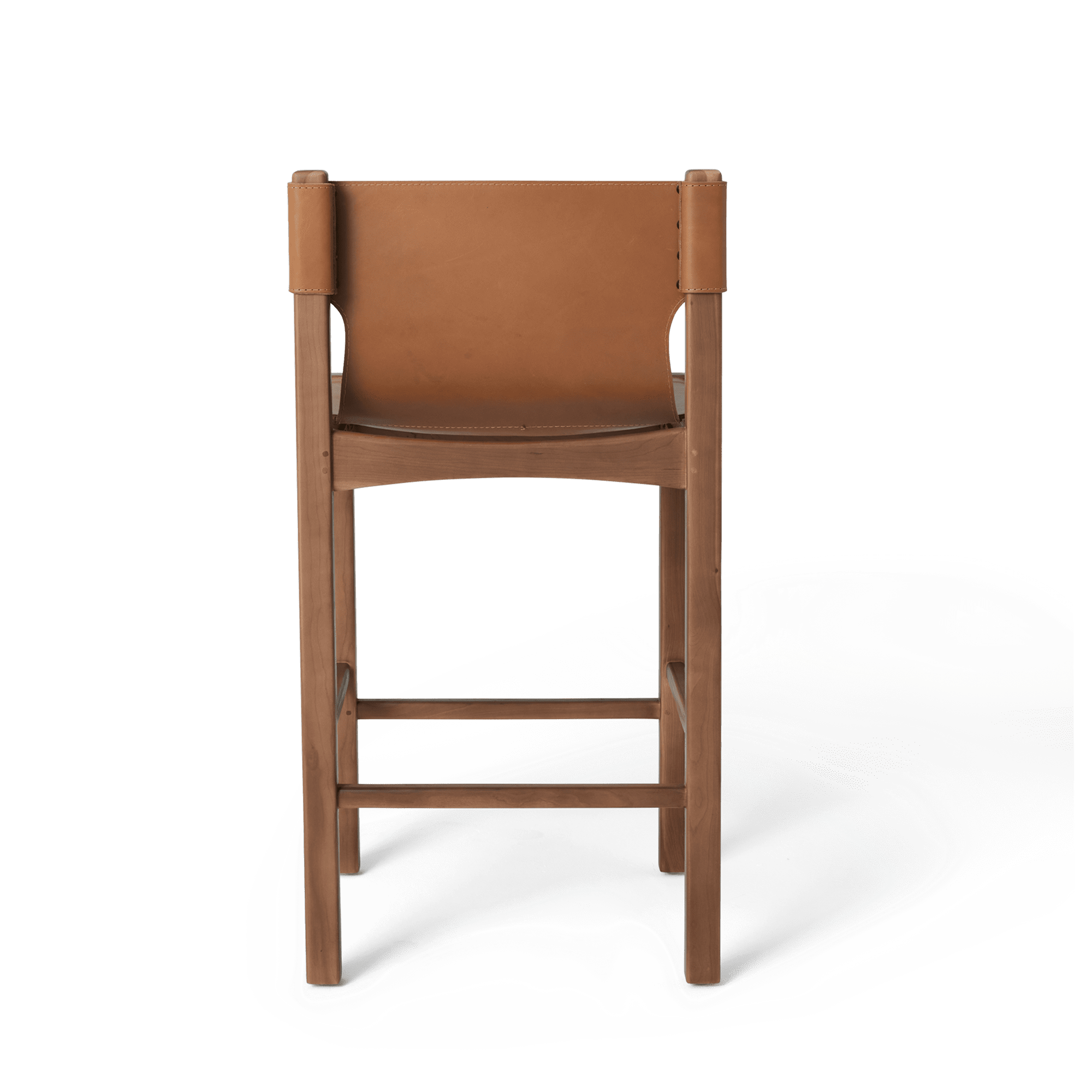 open box - henrik stool in cherry