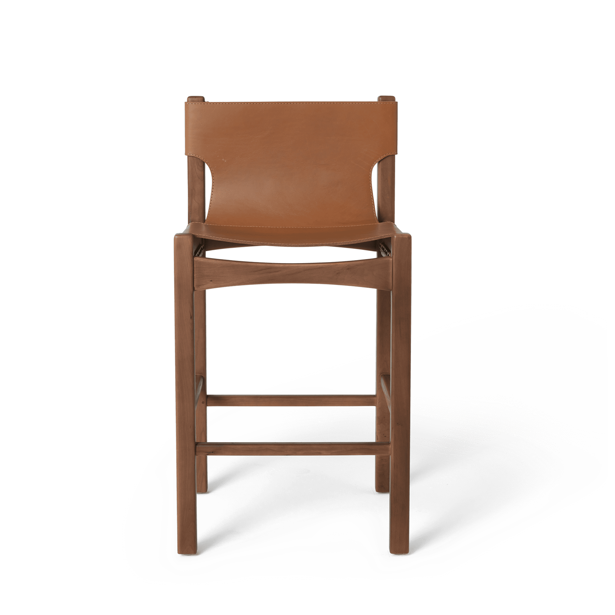 open box - henrik stool in cherry
