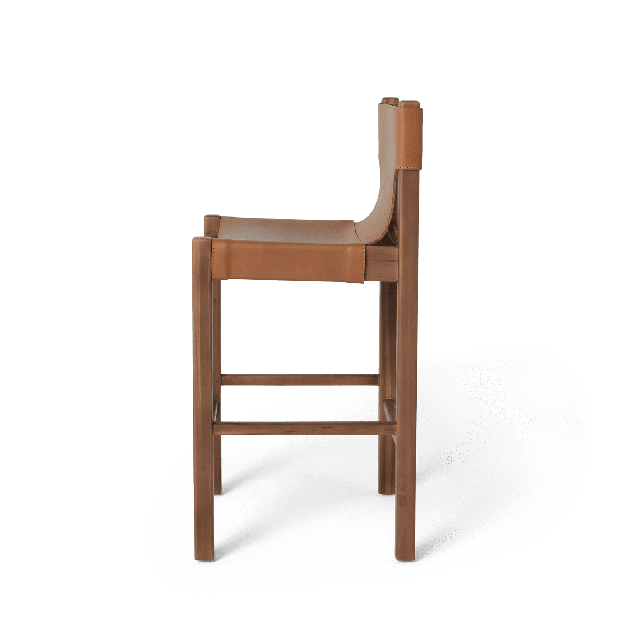 open box - henrik stool in cherry