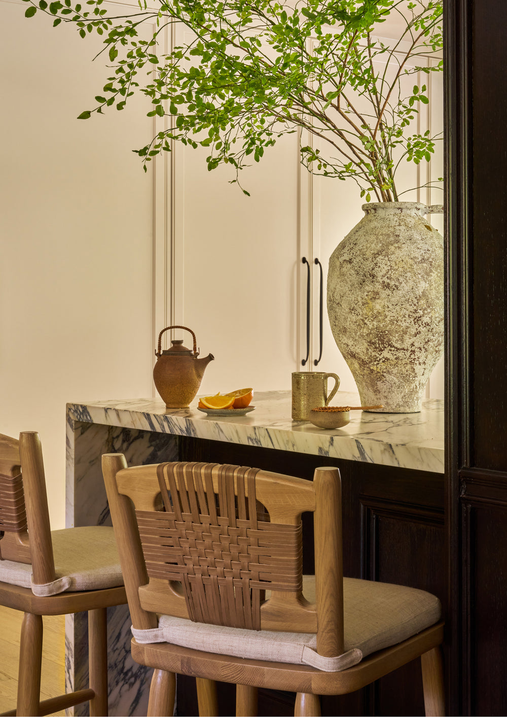 Sloane Counter Stool in White Oak