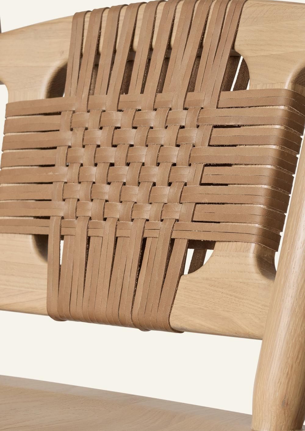 Sloane Counter Stool in White Oak