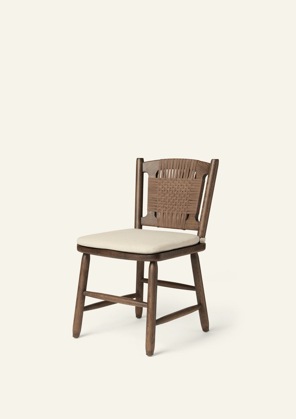 Sloane Dining Chair in Brown Oak