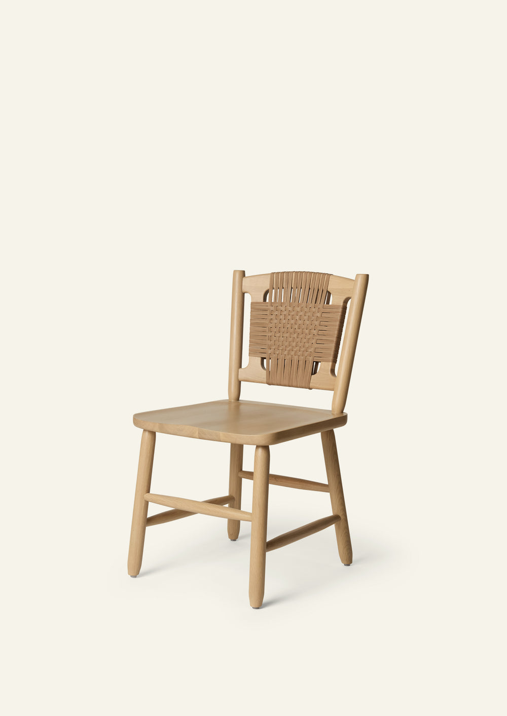 Sloane Dining Chair in White Oak