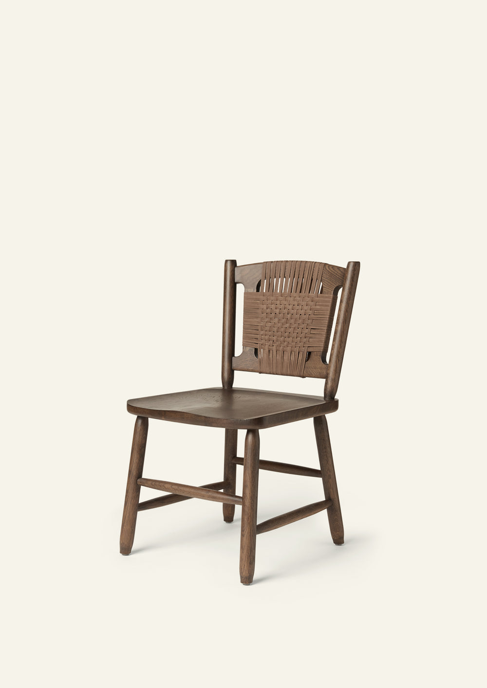 Sloane Dining Chair in Brown Oak