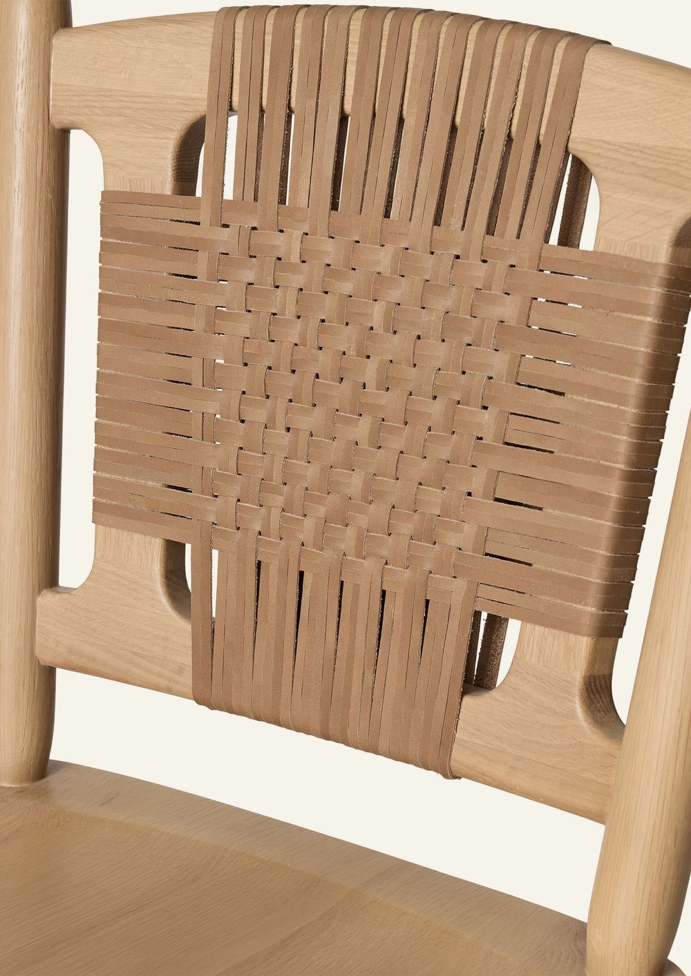 Sloane Dining Chair in White Oak