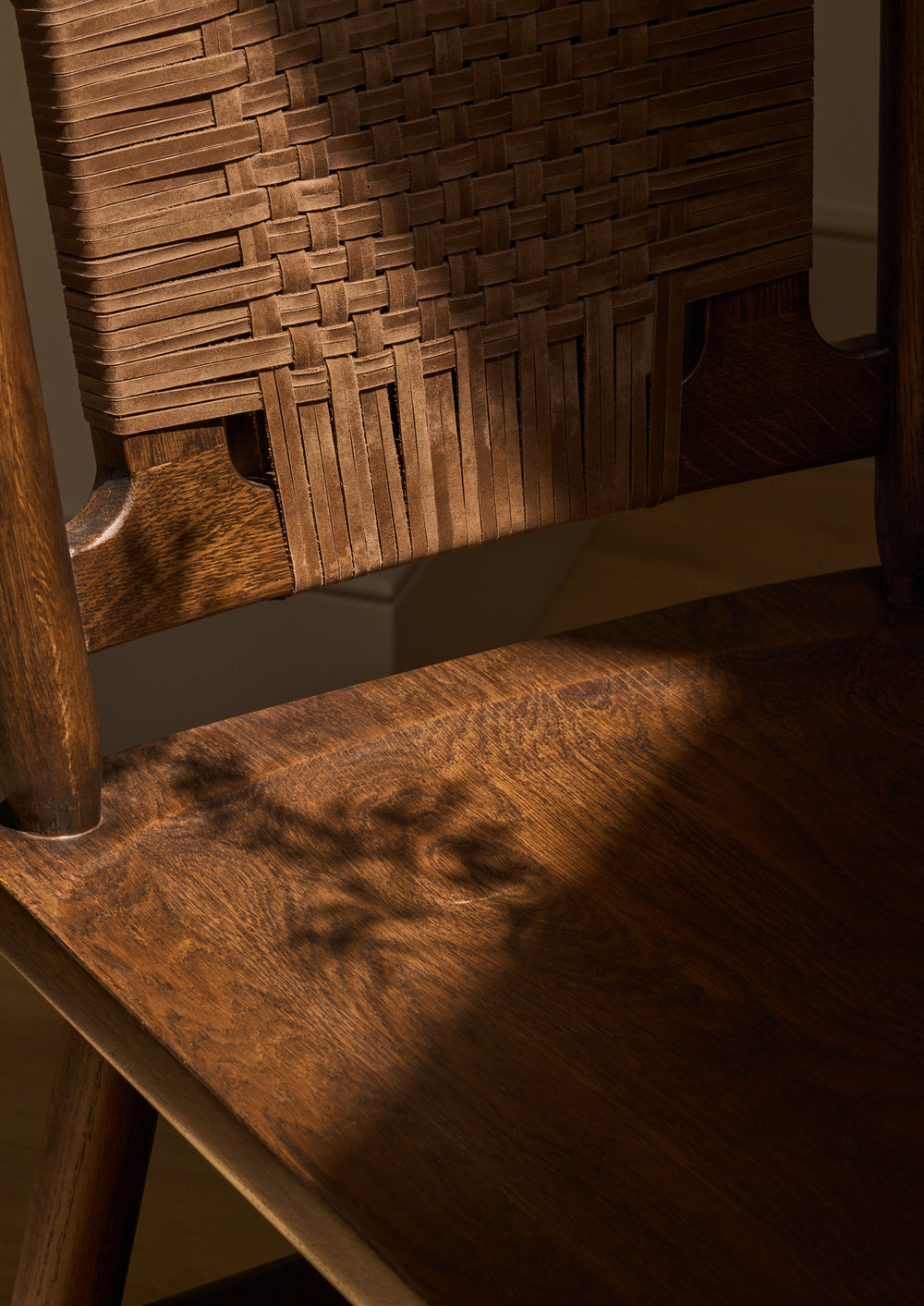 Sloane Dining Chair in Brown Oak