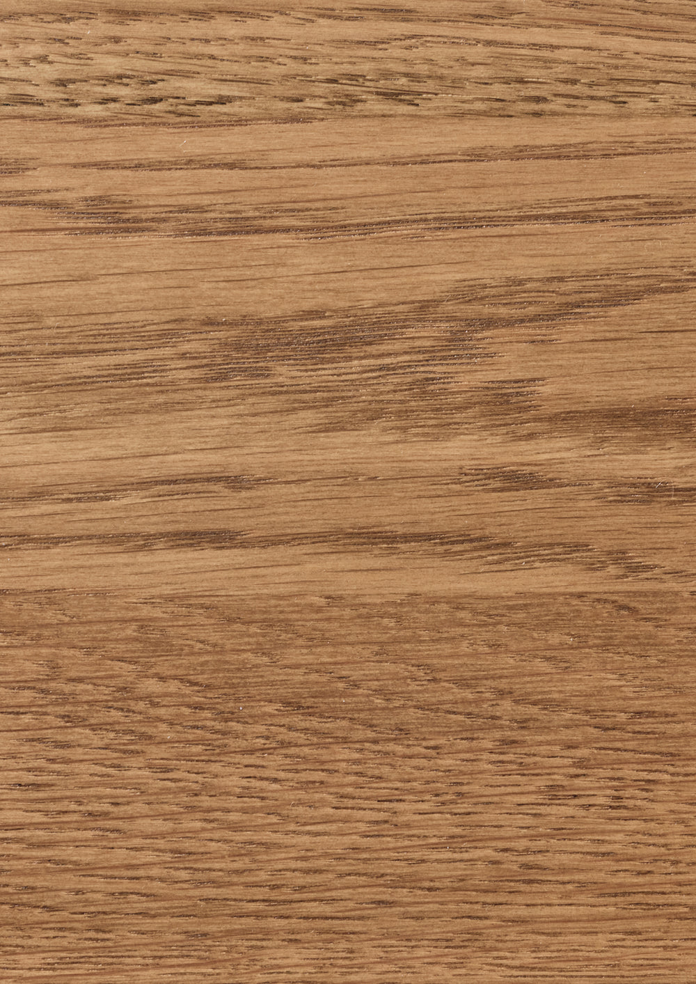 Close-up of a honeyed oak surface with a visible grain pattern