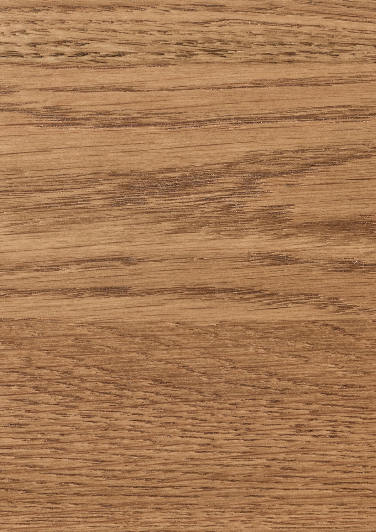 Close-up of a honeyed oak surface with a visible grain pattern