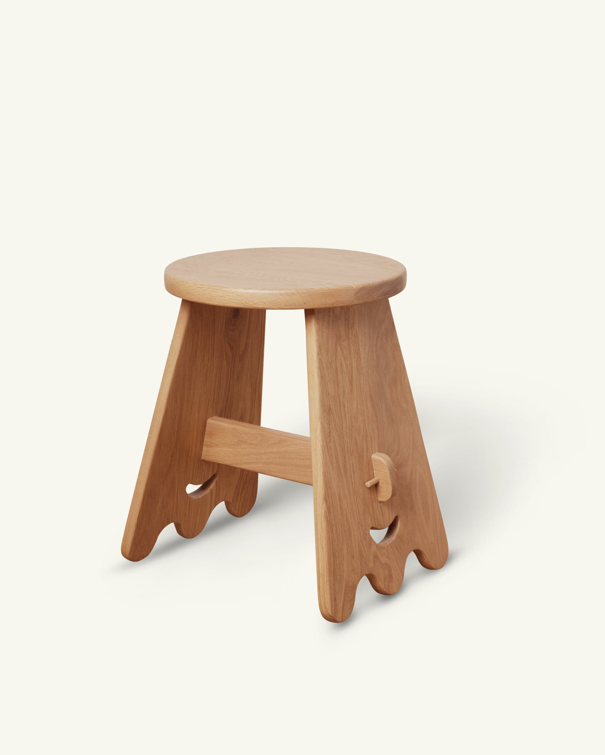 senja footstool oak
