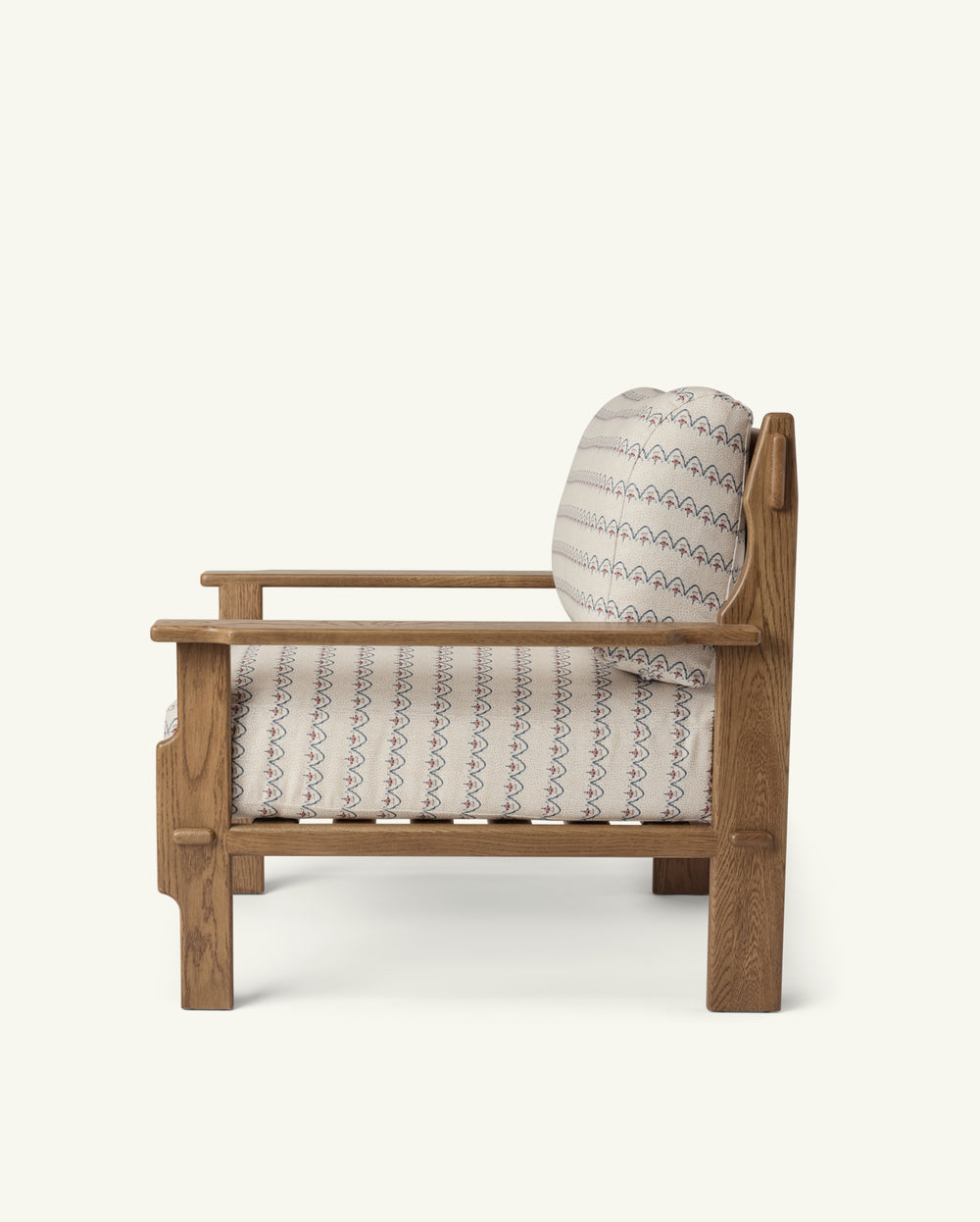 Leela Lounge Chair in Neutral Arches