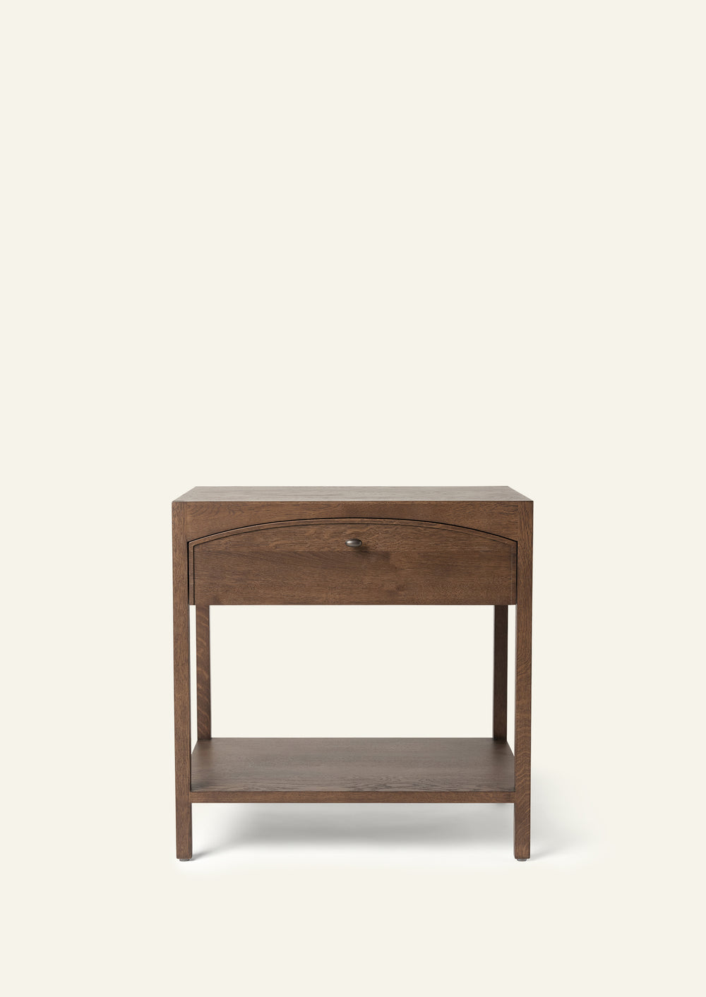 Maude Nightstand in Brown Oak