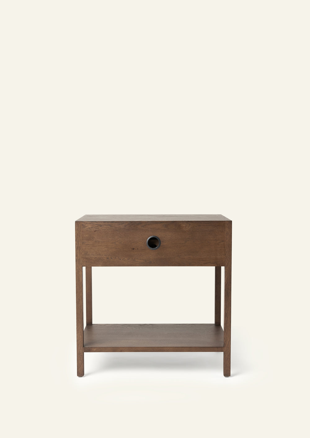 Maude Nightstand in Brown Oak