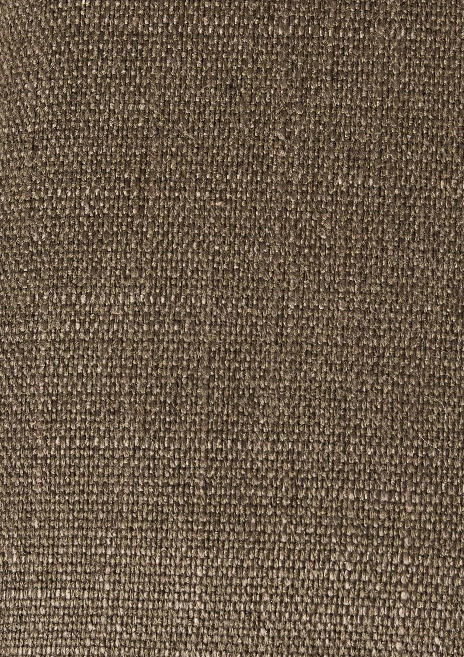 Close-up of Olive green linen fabric texture