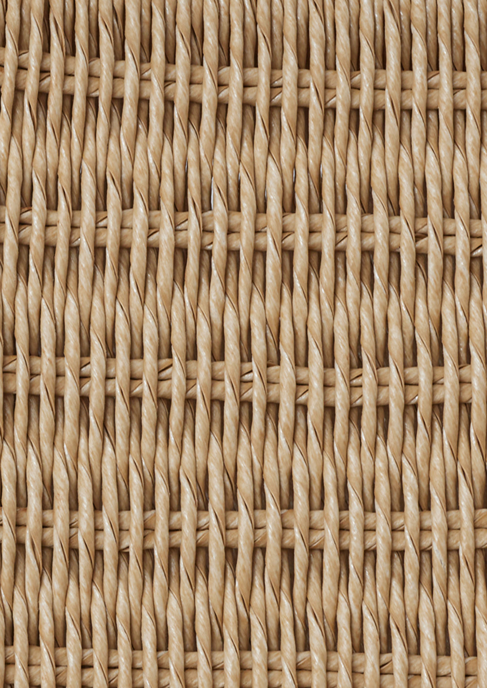 Close-up of a woven synthetic paper cord texture