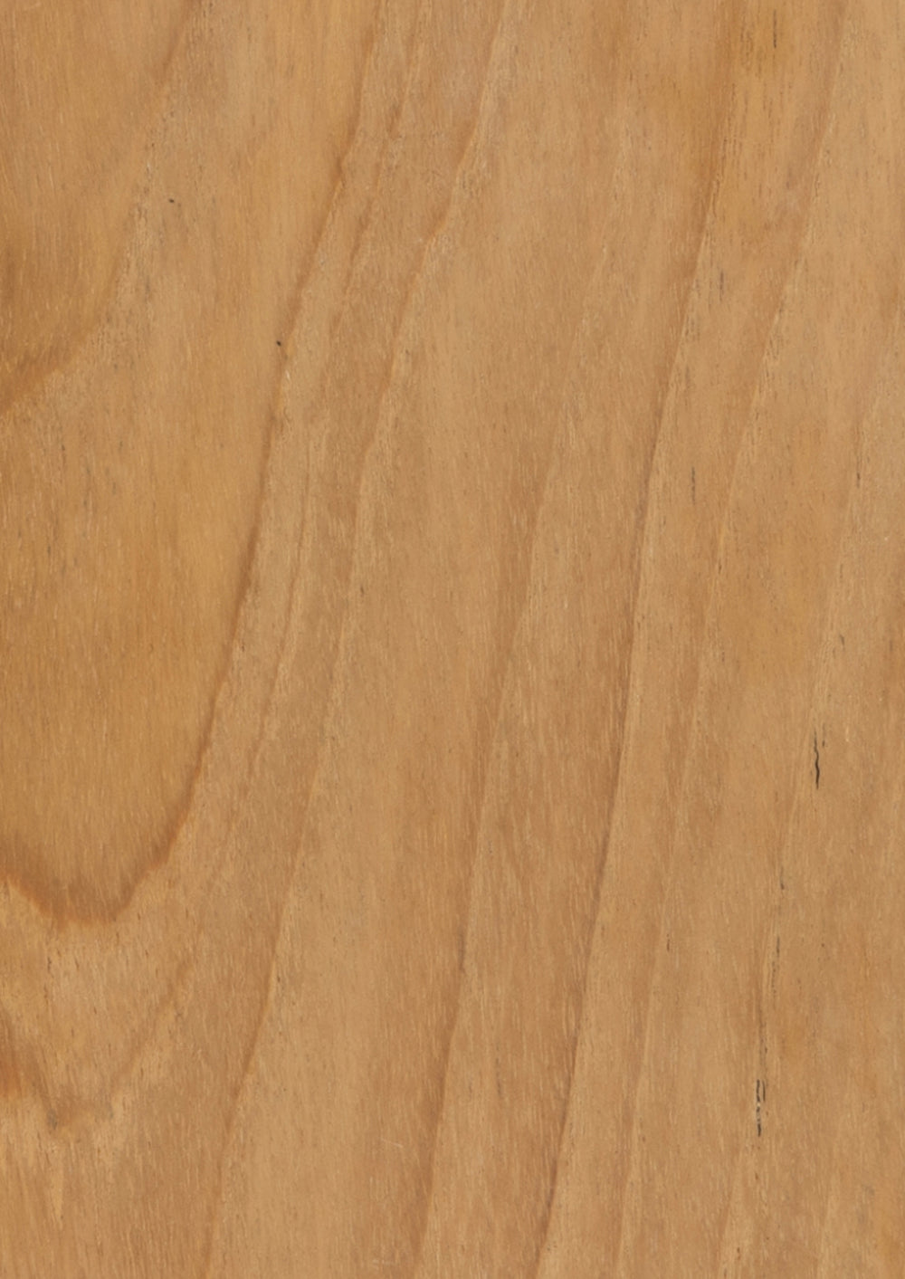 Close-up of a classic teak surface with a natural grain pattern