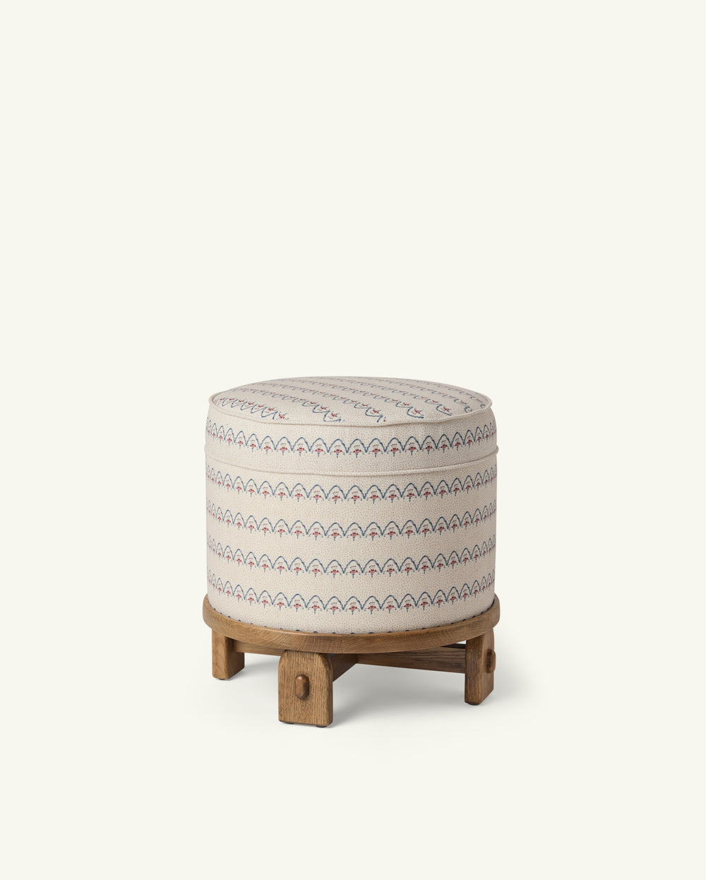 Yara Pouf in Neutral Arches