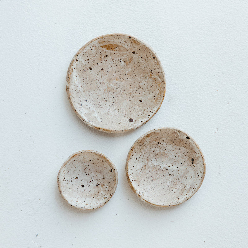 Hand-Thrown Antipasto Bowls, Set of 3