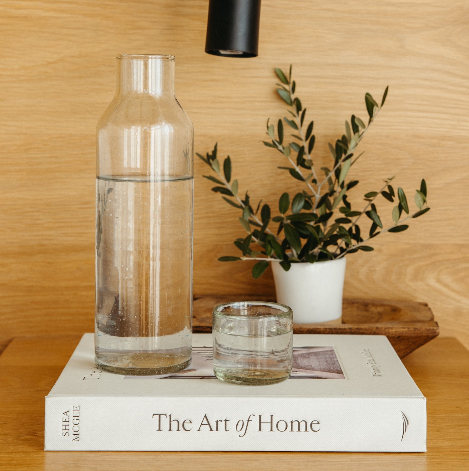 Luna Recycled Carafe and Glass Set