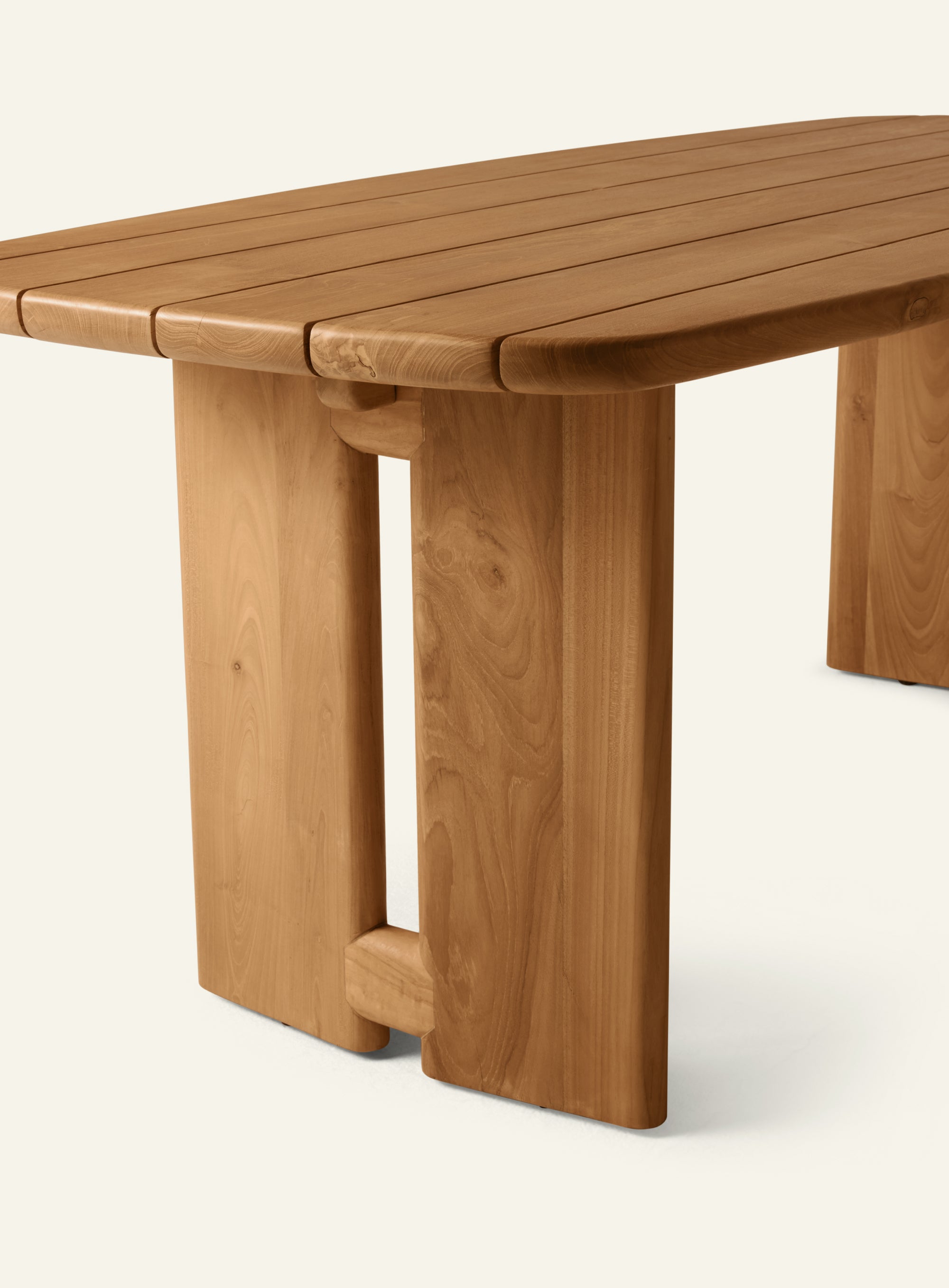 Hollis Dining Table in Classic Teak