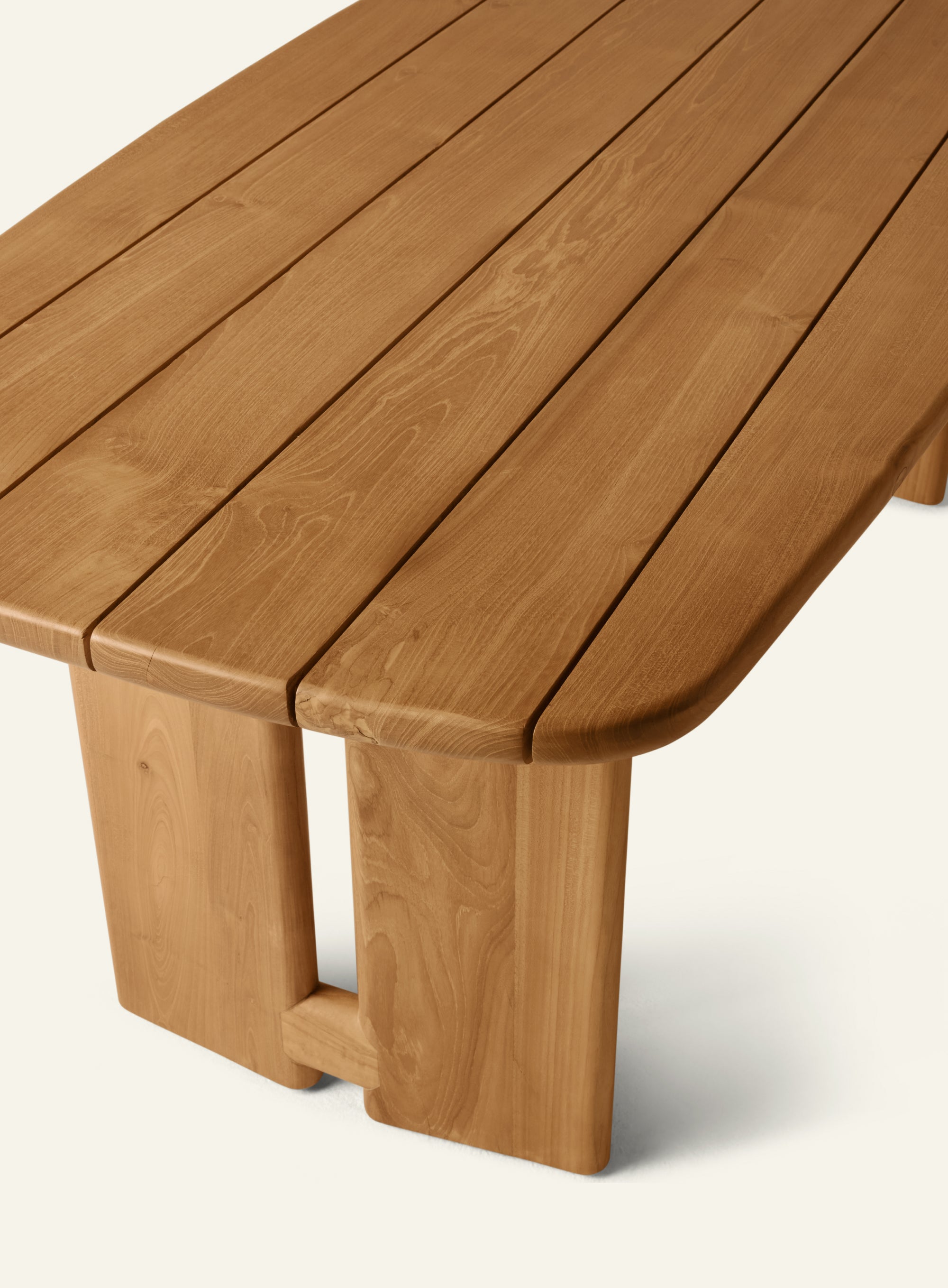 Hollis Dining Table in Classic Teak