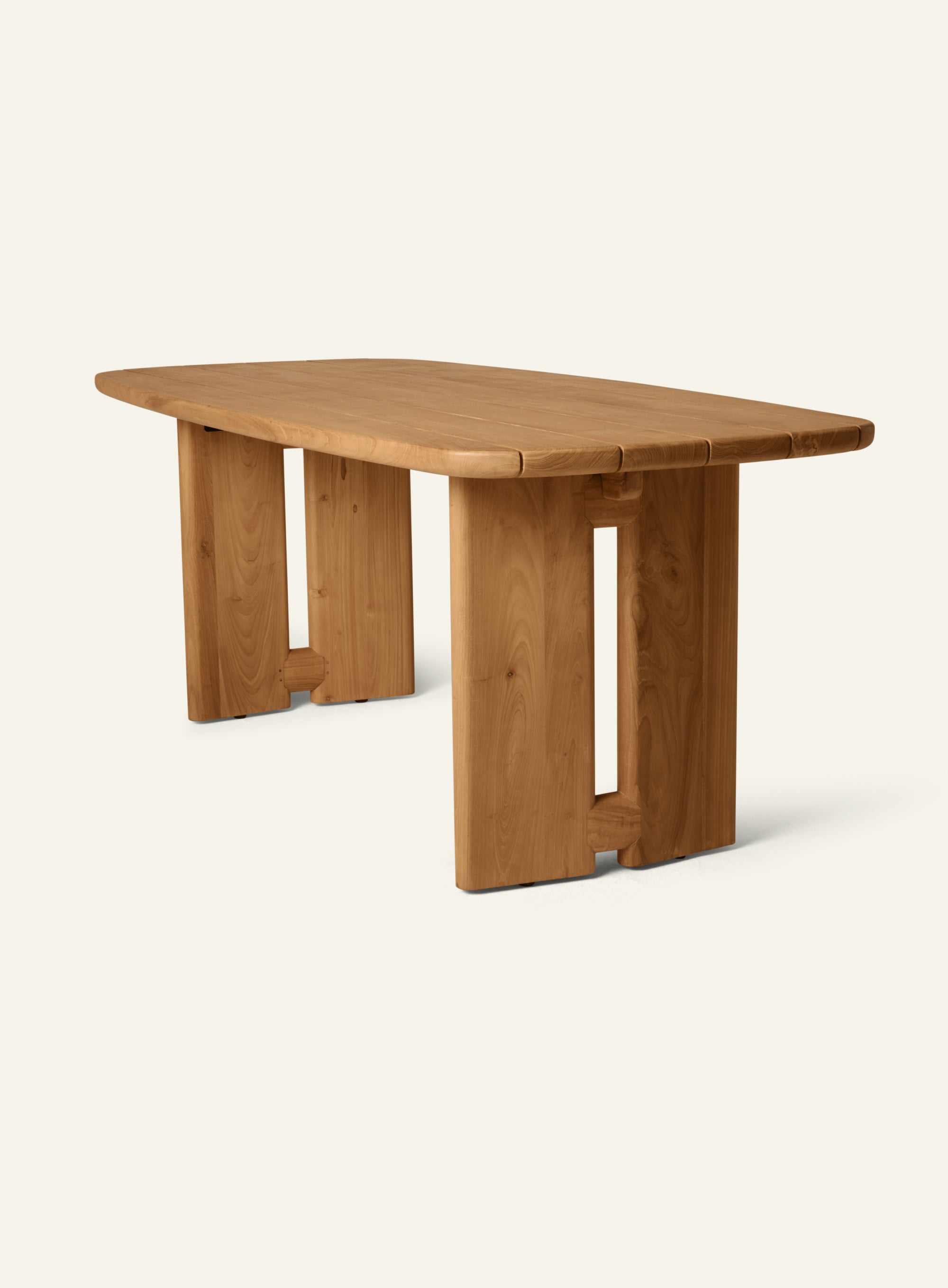 Hollis Dining Table in Classic Teak