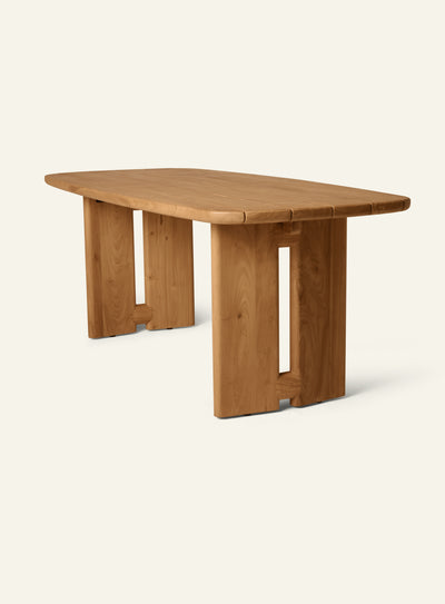Hollis Dining Table in Classic Teak