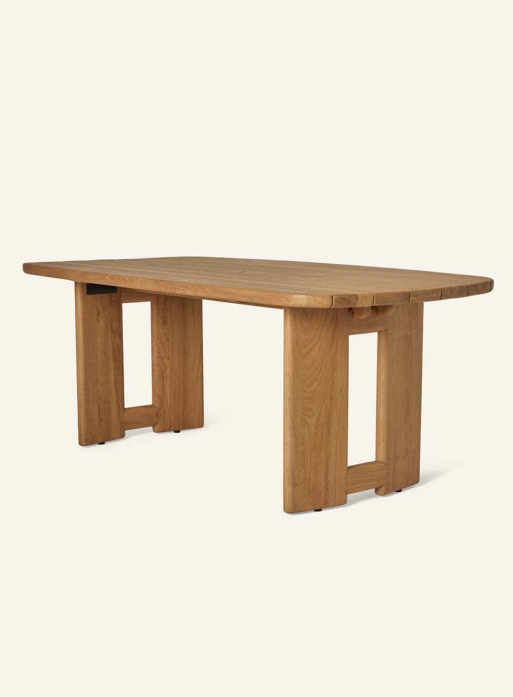 Hollis Dining Table in Classic Teak
