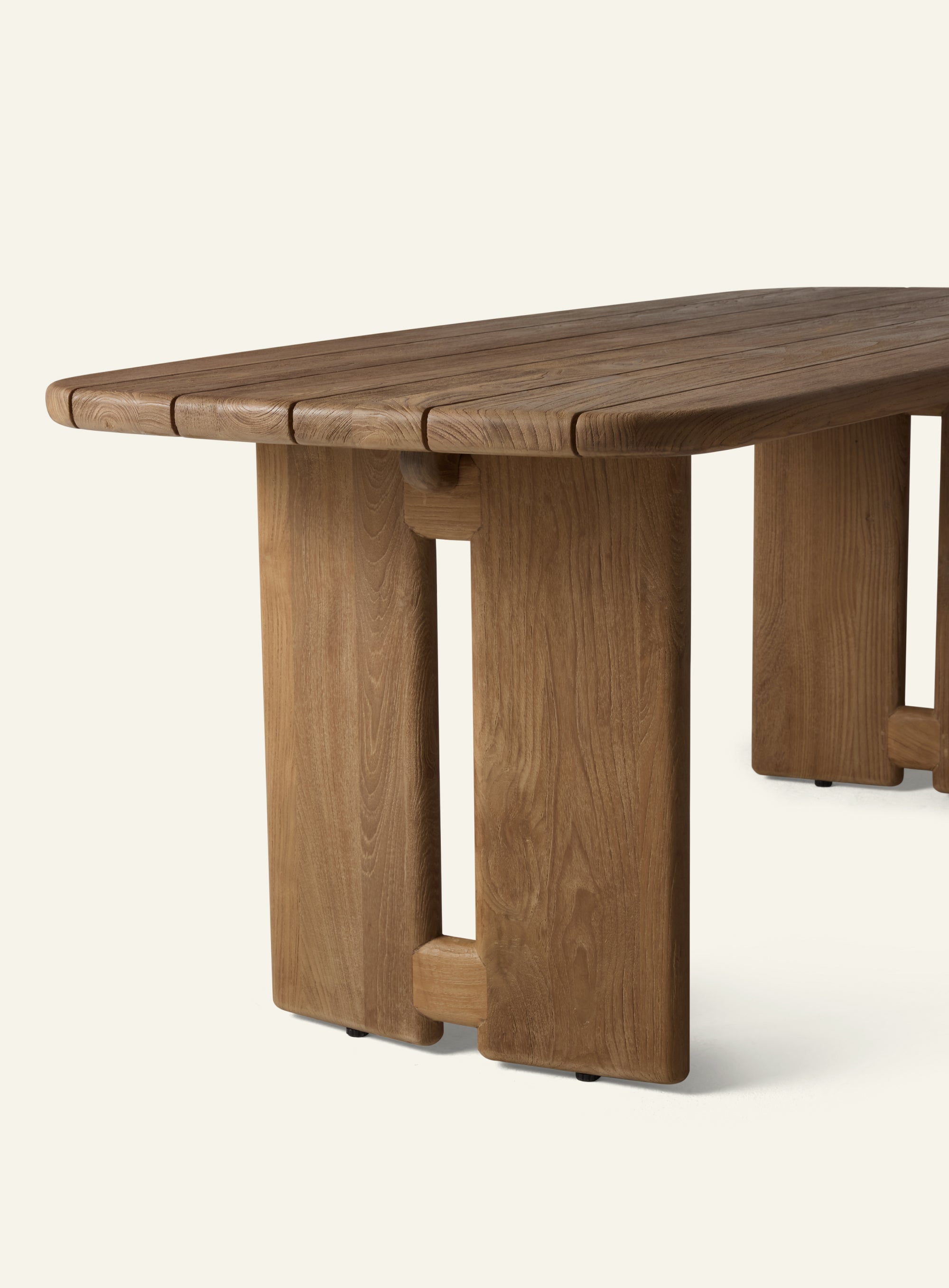 Hollis Dining Table in Reclaimed Teak