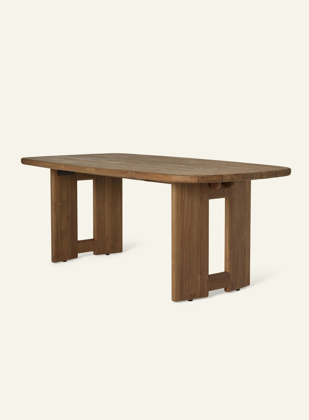 Hollis Dining Table in Reclaimed Teak