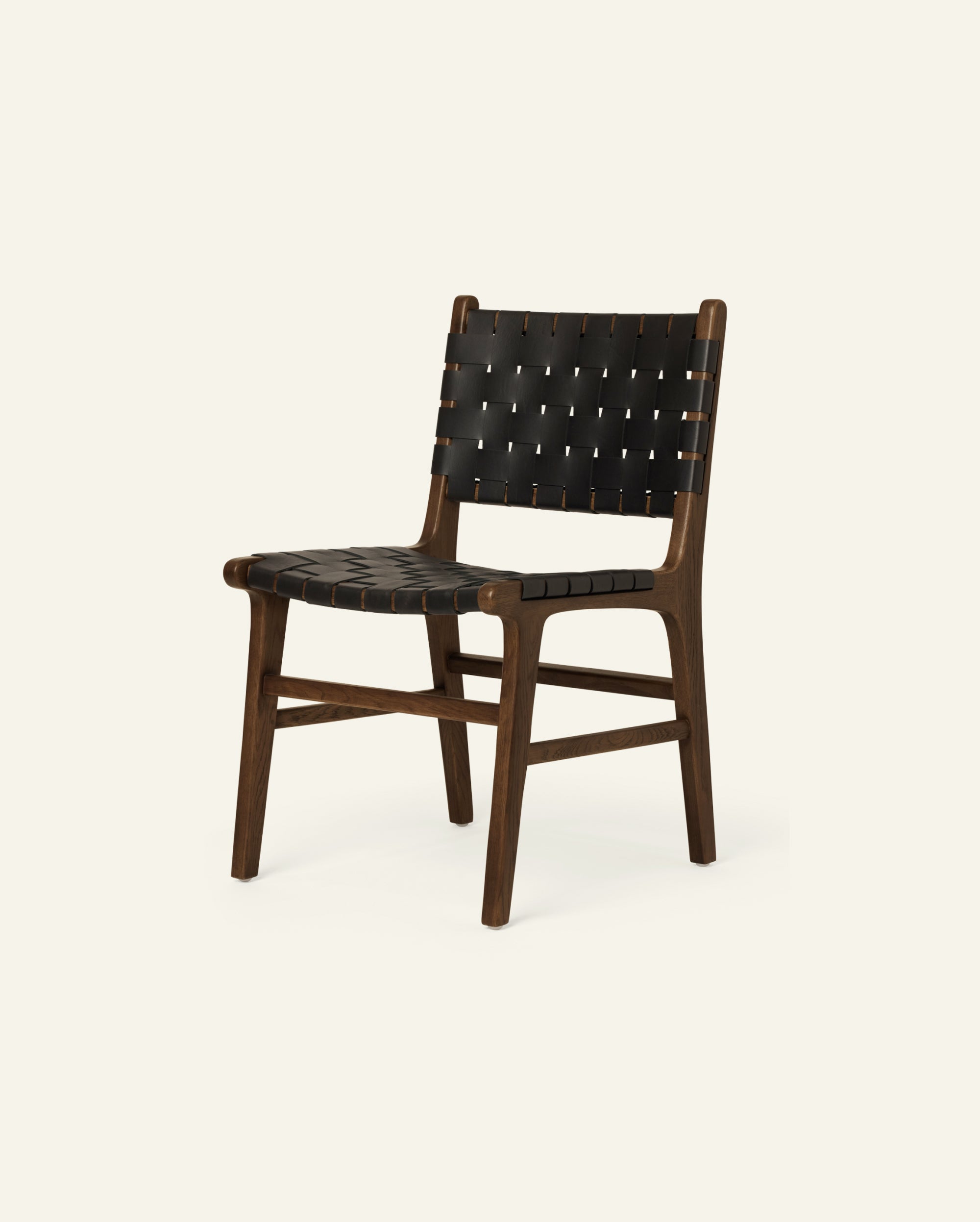 plywood black leather chair ダイニングチェアー hati_dining1_ink_66cfc027-b5a4