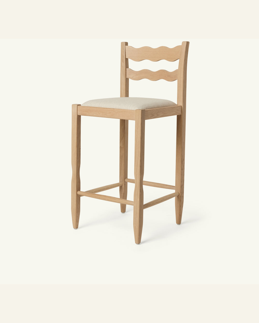 Freda Wave Counter Stool
