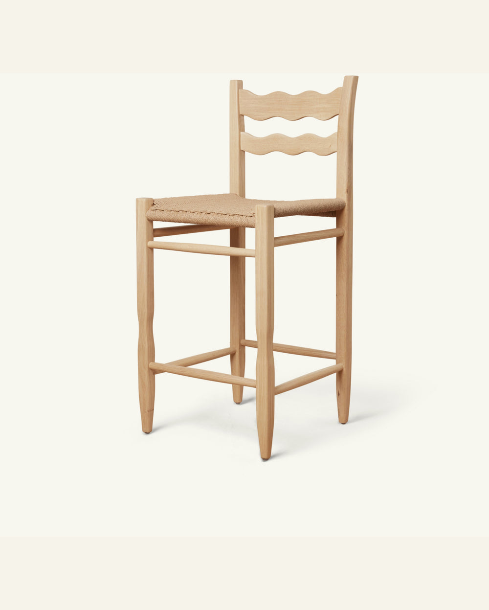 Freda Wave Counter Stool