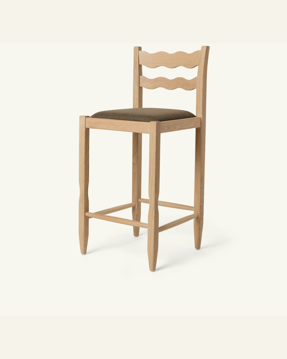 Freda Wave Counter Stool