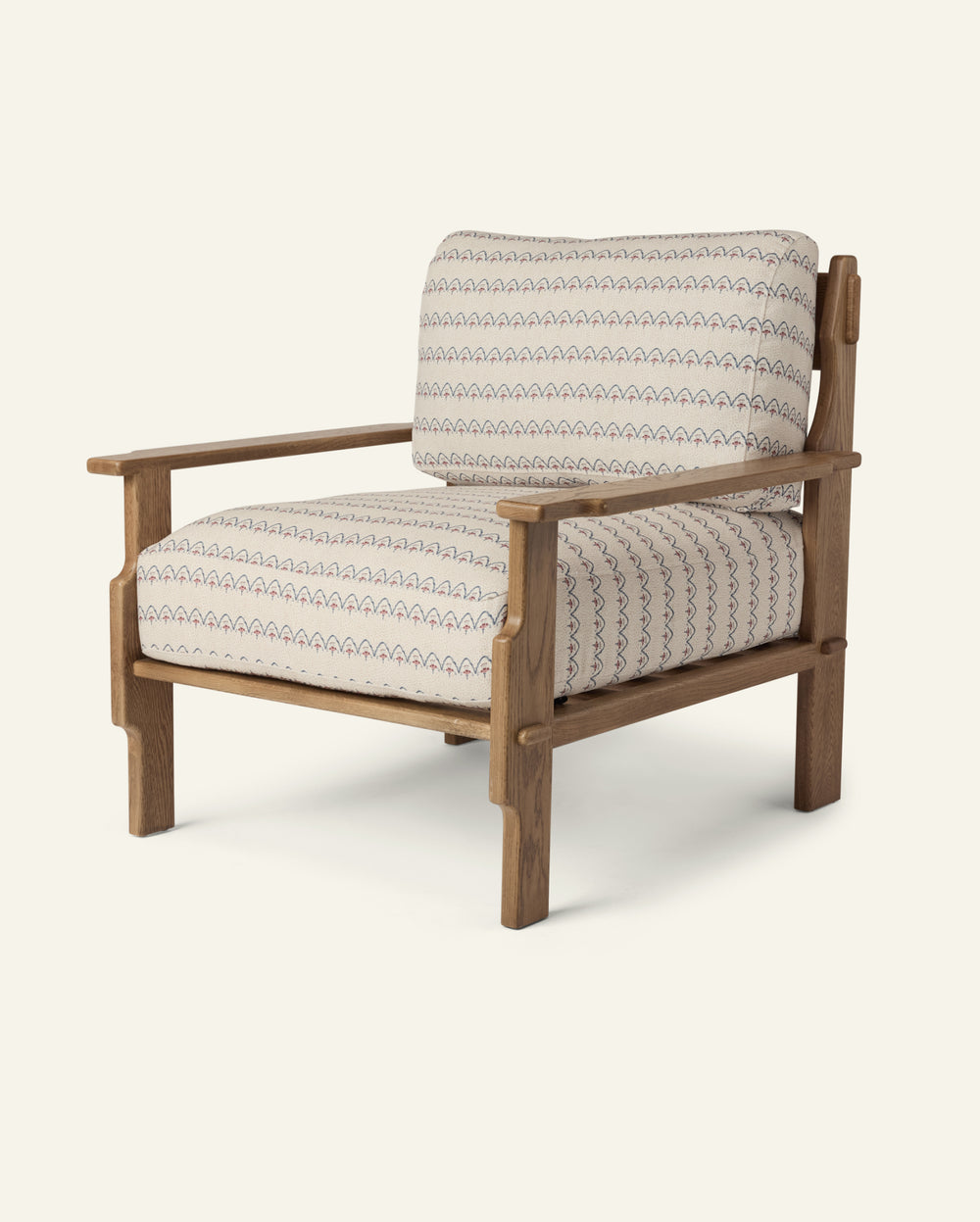 Leela Lounge Chair in Neutral Arches