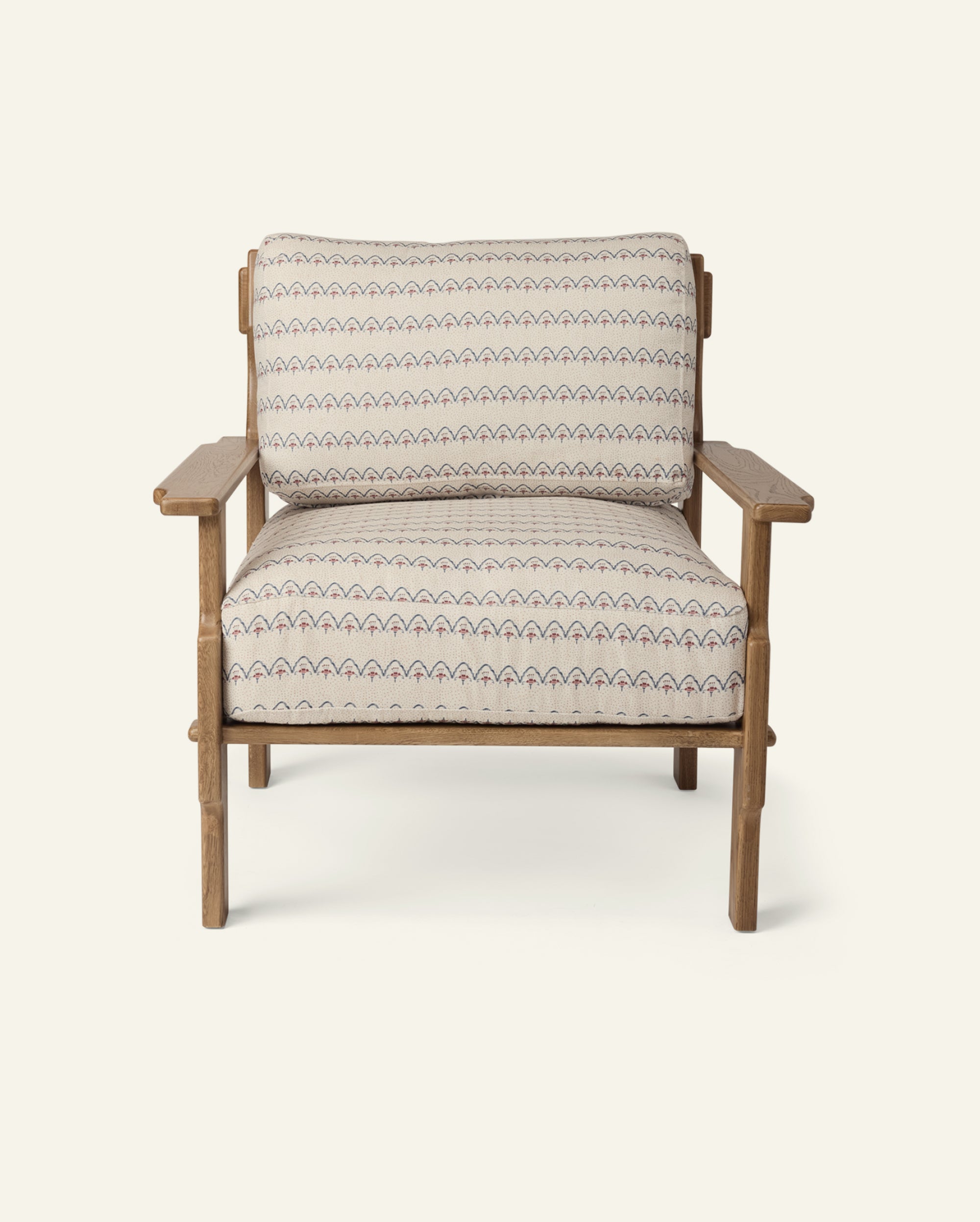 Leela Lounge Chair in Neutral Arches