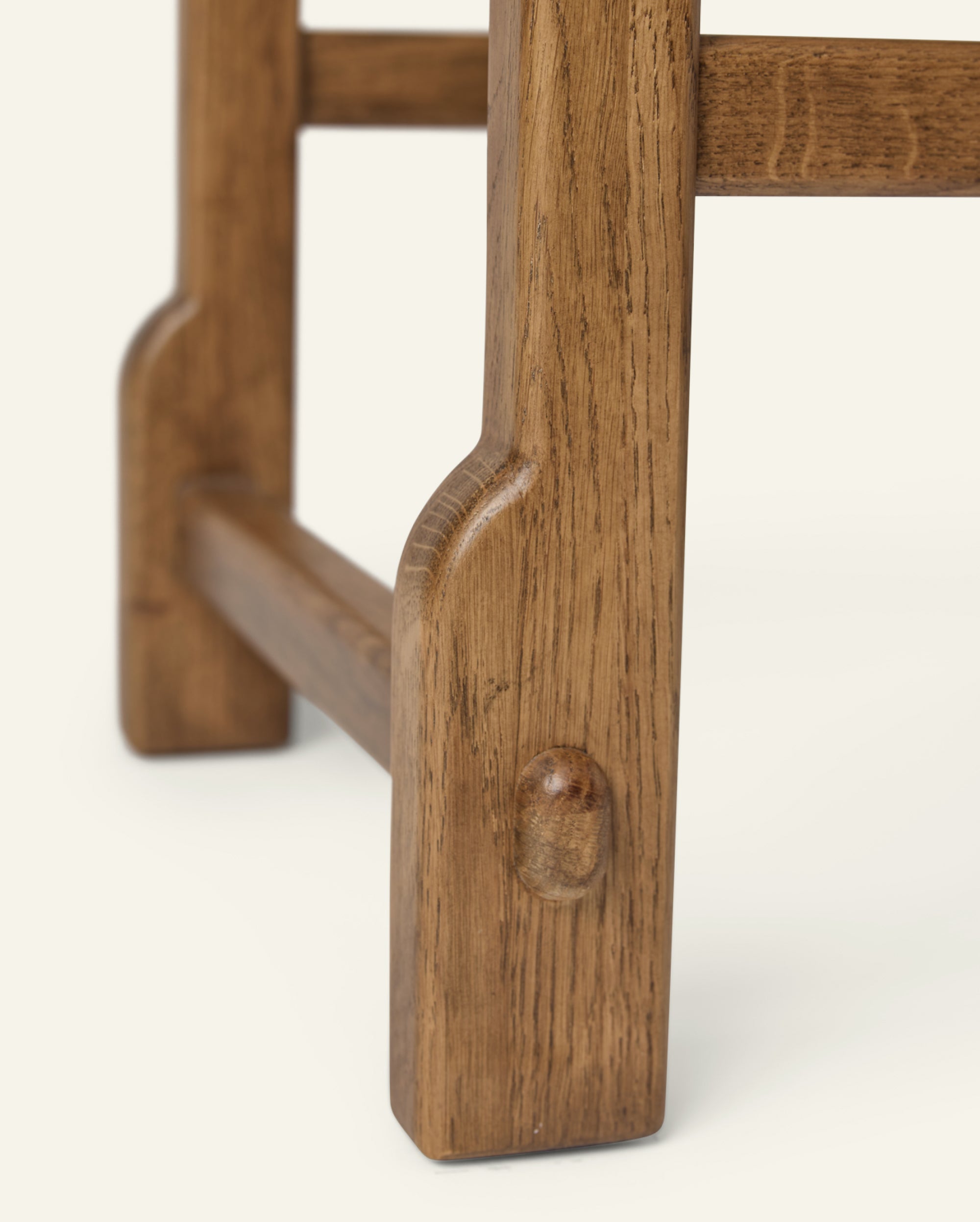 Sari Counter Stool in Oxblood Stripes