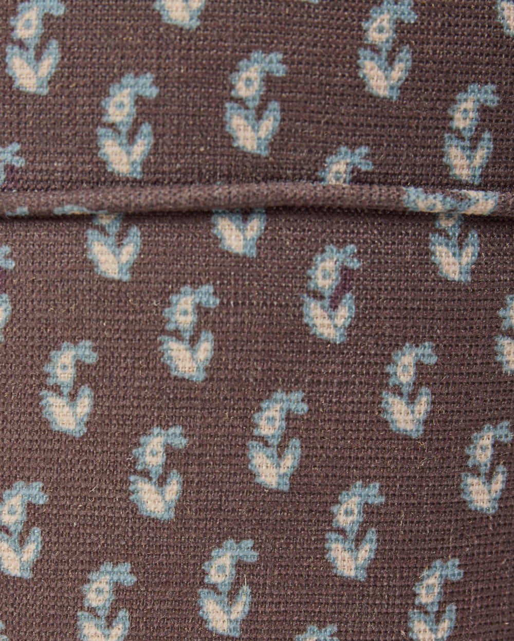 Yara Pouf in Cocoa Floral